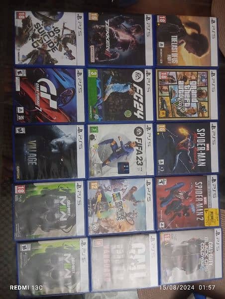 PS4 & PS5 Games used Condition 10/10 0