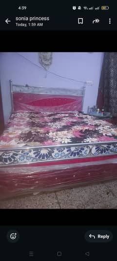 Brand new iron king size bed with dressing side tablesd . . . 0