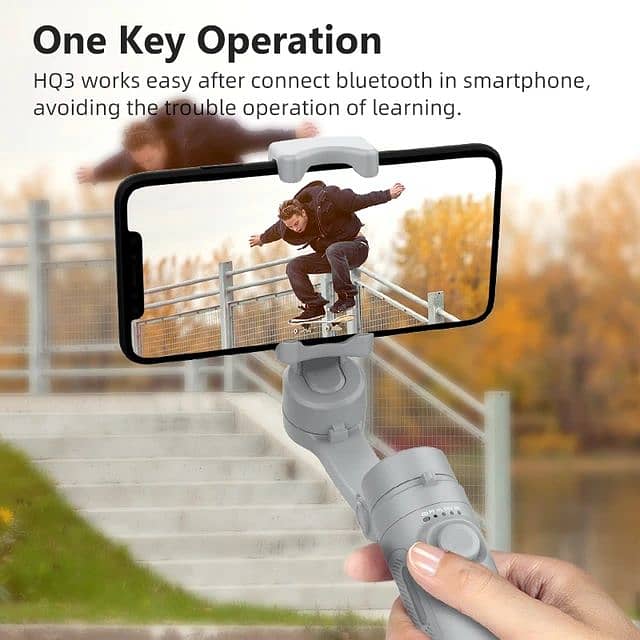 AXNEN HQ3 3-Axis Foldable Smartphone Handheld Gimbal 1