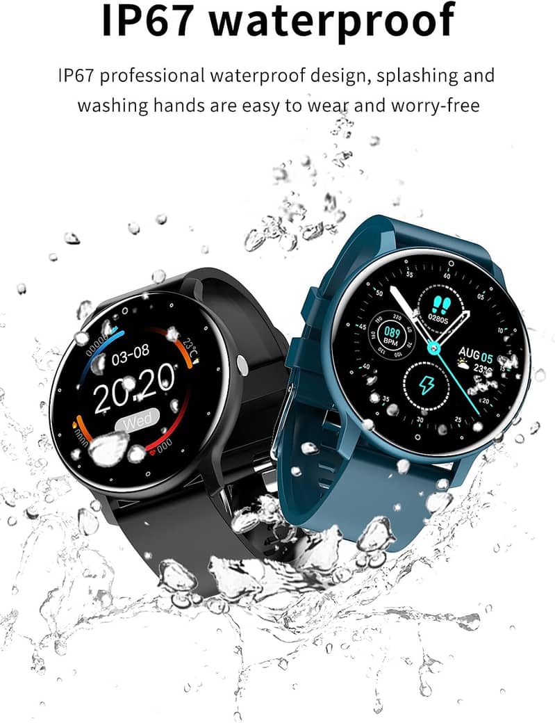 ZL02 Smart Watch Compatible with Android and iOS Phones 2