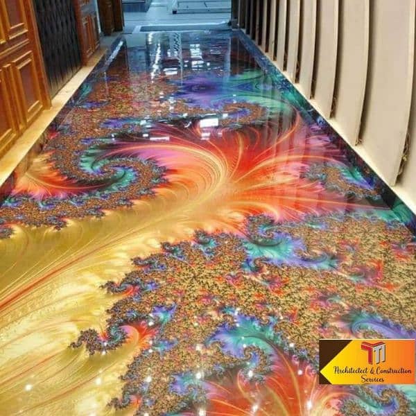 3D epoxy/ epoxy flooring/ raisin epoxy/ screed epoxy/ epoxy coating 2