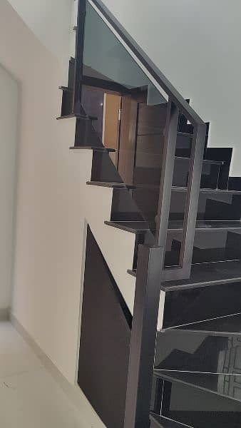 STAIRS RAILING AND TERRACE IN GLASS AND STAINLESS STEEL 0