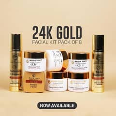 Moon Touch-Premium Gold Facial Set+ Skin Polish 150ML &Free Serum 12ML 0