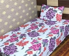 4Pc PURE Export Cotton Single Pair Bedsheets