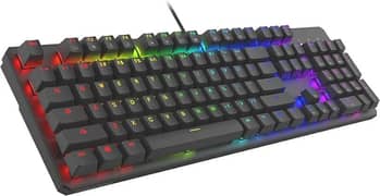 Tecware Phantom 104 keys mechanical gaming rgb keyboard with mouse 0