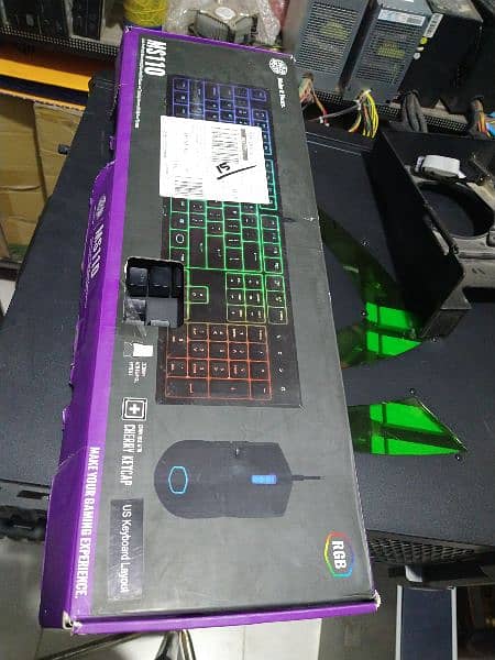 Tecware Phantom 104 keys mechanical gaming rgb keyboard with mouse 1