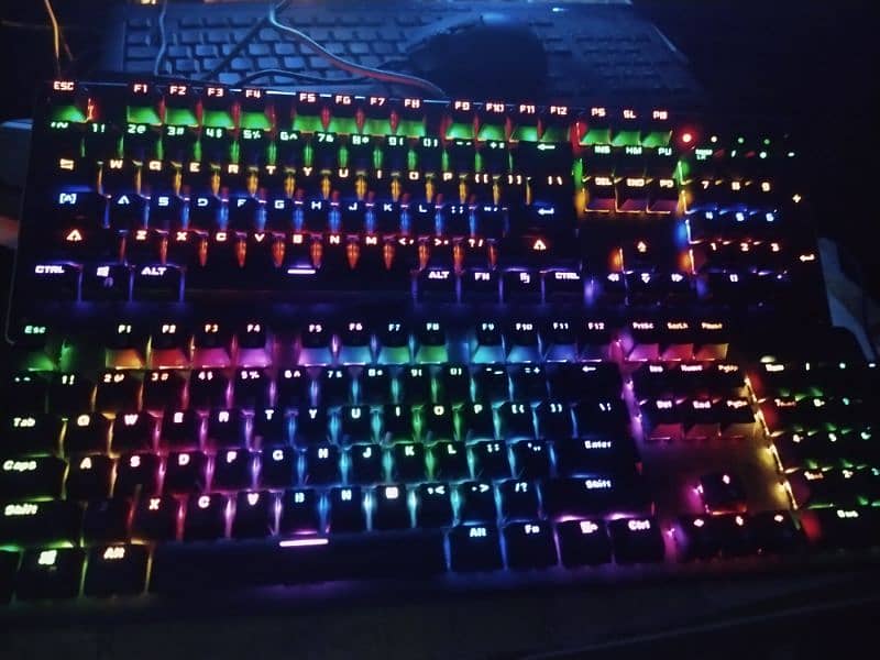 Tecware Phantom 104 keys mechanical gaming rgb keyboard with mouse 11