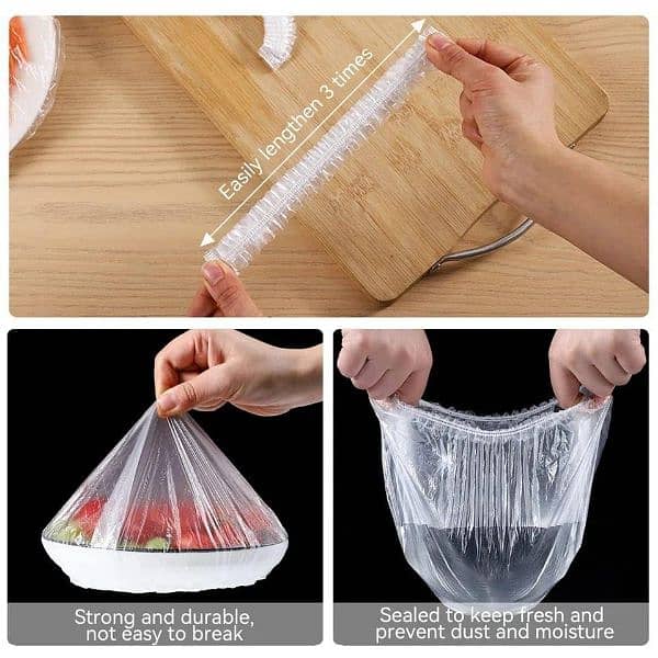 Food Storage Polythene Covers 2