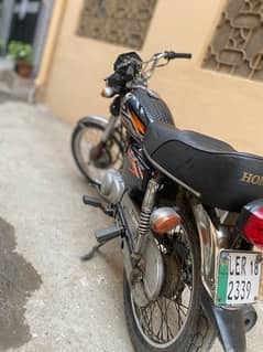 Honda 125 urgent sale 18 model