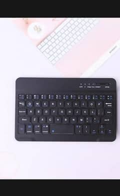 New Wireless Keyboard with Bluetooth (7 inch) Connect with All Devices 0