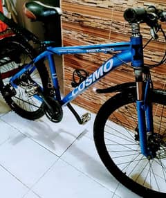 bicycle full size almunium frame new 5 month used call no 0314950.5437