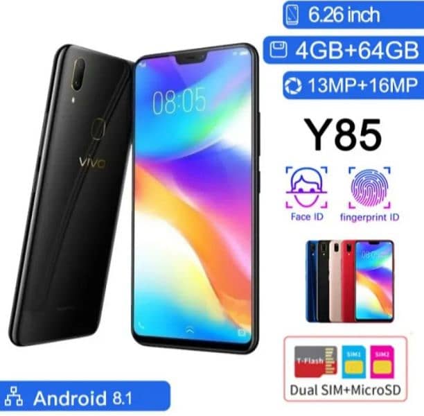 vivo y85 4GB Ram 64GB Rom 0