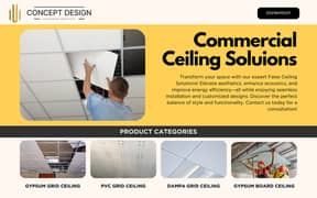 FALSE CEILING CONTRACTOR - FLOORING - OFFICE RENOVATION