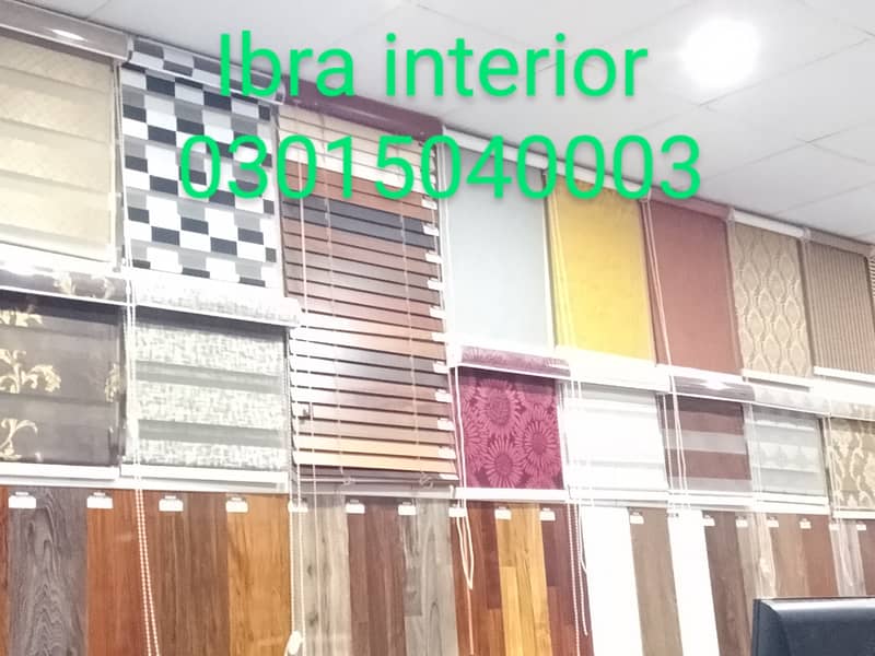 Window blinds, Wood floor,Pvc strip floor,Pvc tile floor 2