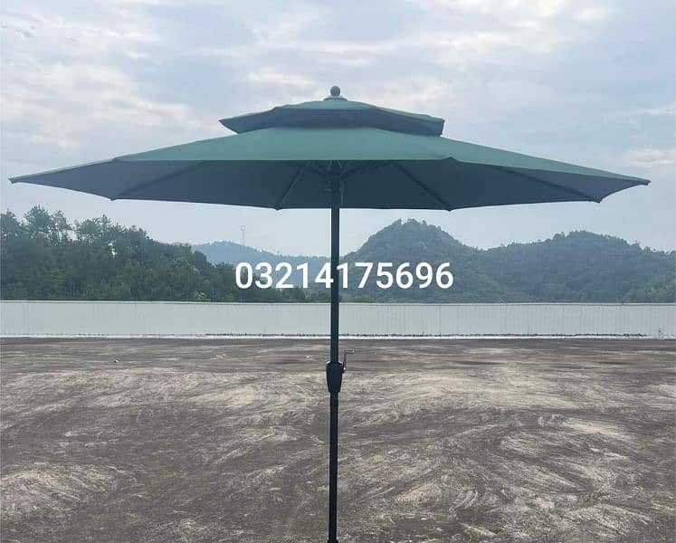 OUTDOOR GARDEN UMBRELLA IMPORTANT SIDE POLE CENTER POLE BRAND COMPANY 1