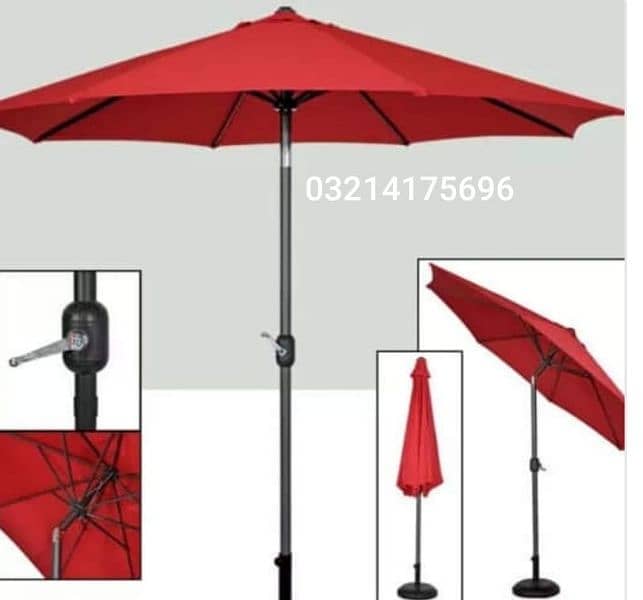 OUTDOOR GARDEN UMBRELLA IMPORTANT SIDE POLE CENTER POLE BRAND COMPANY 5