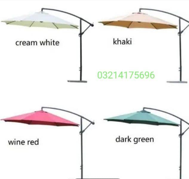 OUTDOOR GARDEN UMBRELLA IMPORTANT SIDE POLE CENTER POLE BRAND COMPANY 6