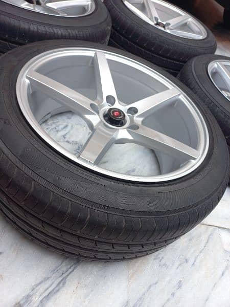 17 Inches Sports Alloy Rims For Honda / Corolla 2