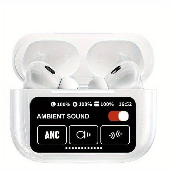 A9 pro touch screen wireless air pods 0