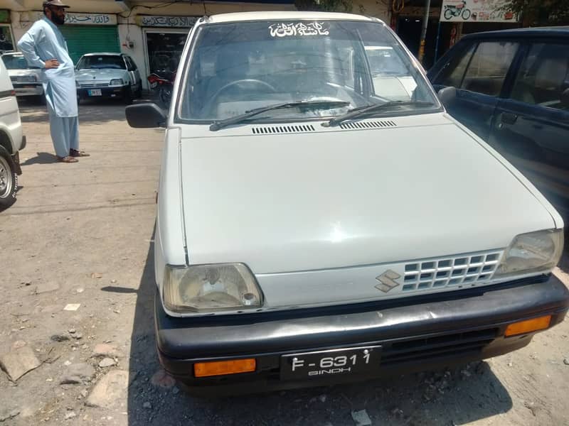 Suzuki Mehran 1990 Look like new car 3