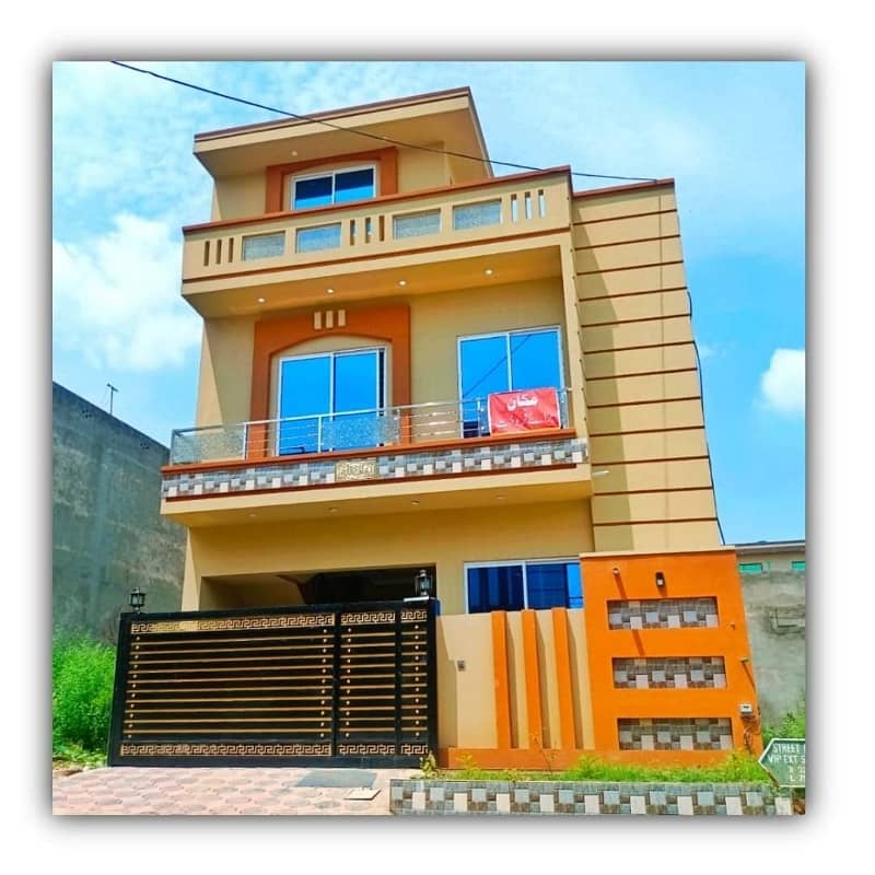 Beautiful 5 Marla Double Storey House For Sale In Ideal Location Airport Housing Society Rawalpindi 1