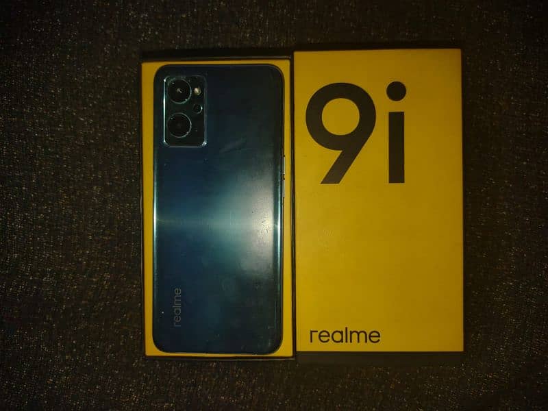 Realme 9i with box 1