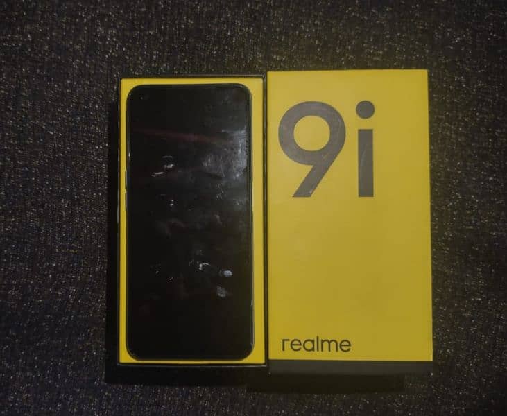 Realme 9i with box 2