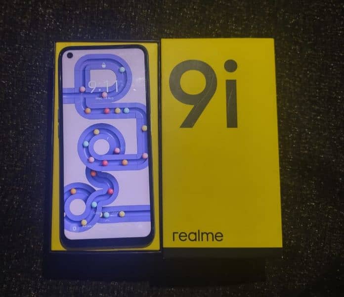 Realme 9i with box 3