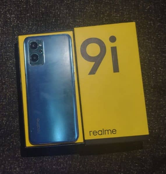 Realme 9i with box 4