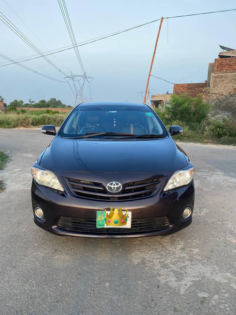 Toyota Corolla XLI 2013  manual2014 3