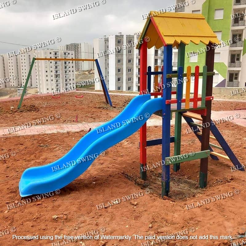 KIDS JOYLAND | PLAY LAND SLIDES | SWINGS | ISLAND SWINGS | Park JHOLY 16