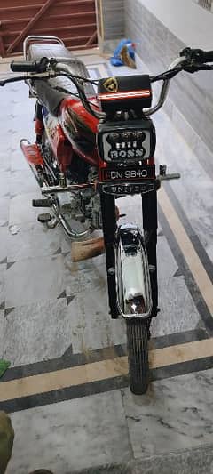 Like as New 70cc United Bike. Fully Modified