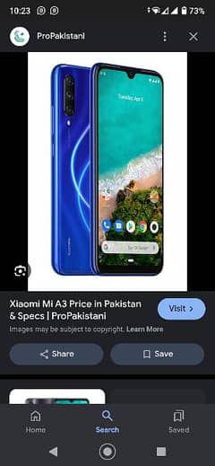 Xiaomi A3 front finger for sale 6/128gb