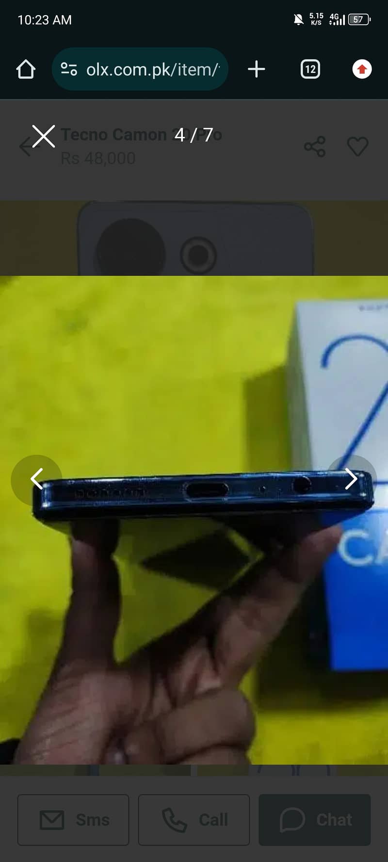 Tecno camon 20 pro 8/256 Full box 4