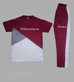 Flawless_Summer Men Tracksuit Trouser and Shirt Track suit for Summer