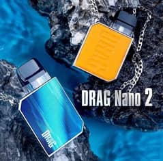 vapes pods all new box pack in karachi drag nano 2 caliburn a2/G 0