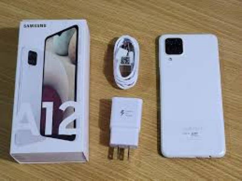 a12 samsung 4/128 with box 1