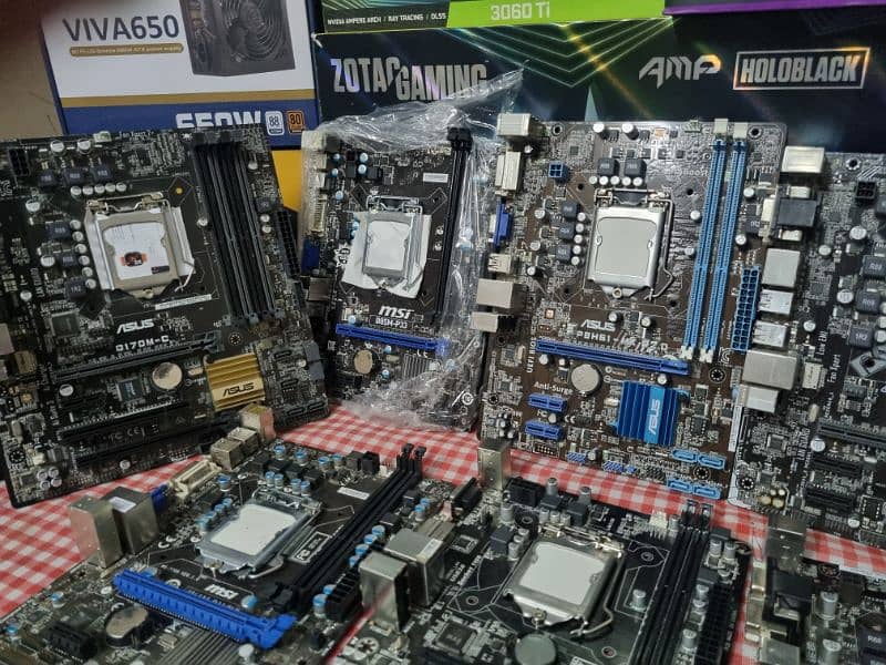 Motherboards mobo h61,B75,H81,B85,Q87,H110,B360,H610 i3/i5/i7 2