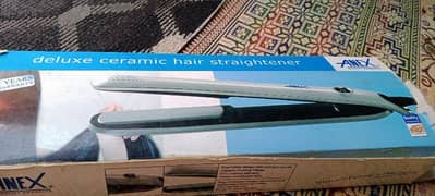 Deluxe ceramic hair straightener