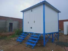 security cabin dry container office container office prefab cabin porta cabin