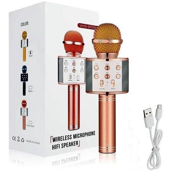 wireless Mic with speaker Bluetooth 1