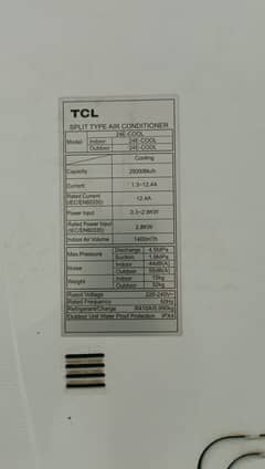 TCL full DC inverter ac