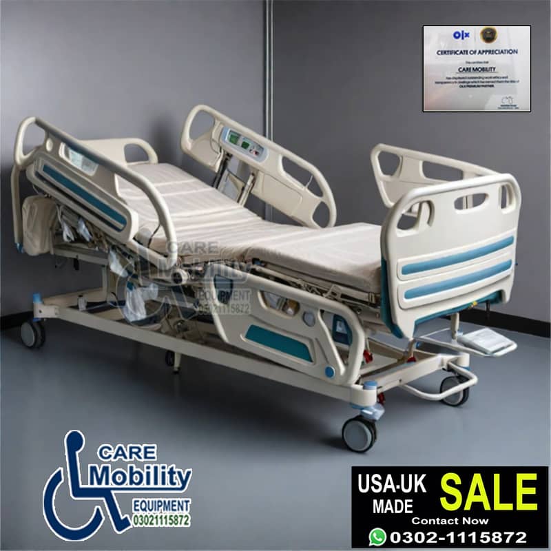 UK Import Patient Bed ICU Bed Hospital Bed Electric Bed Medical Bed 1