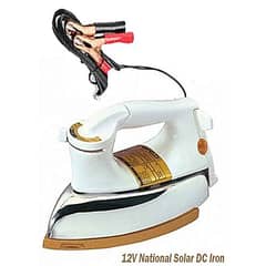 12Volt Dc Iron/ Solar Iron/ battery iron in best price (03024091975)