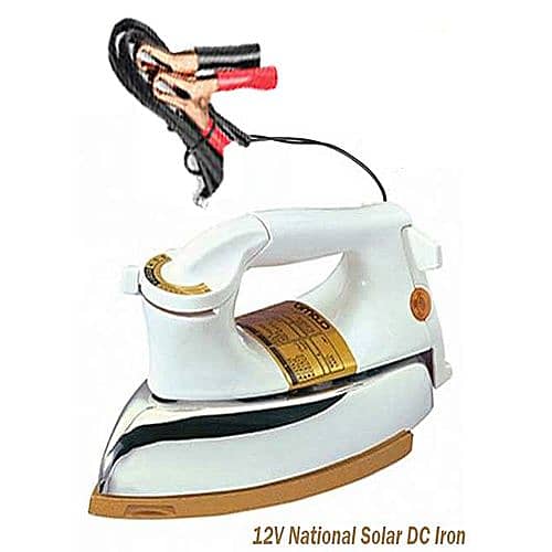 12Volt Dc Iron/ Solar Iron/ battery iron in best price (03024091975) 0