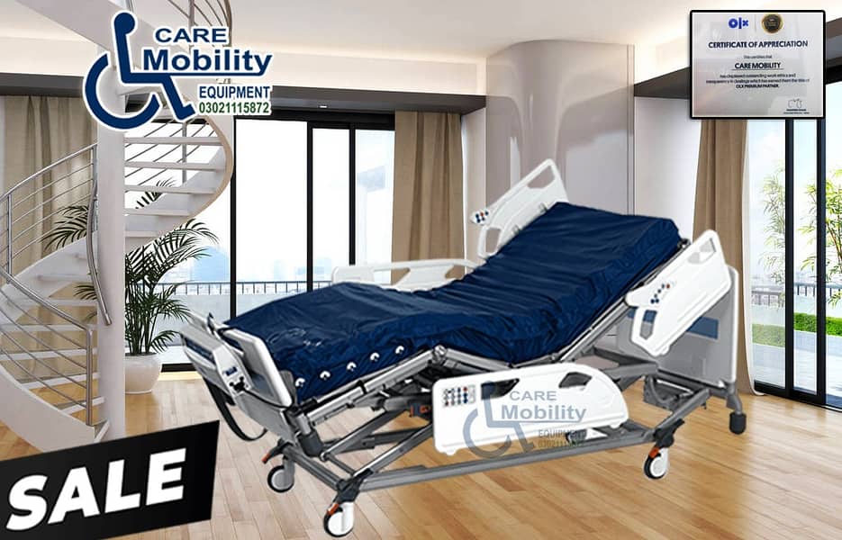 UK Import Patient Bed ICU Bed Hospital Bed Electric Bed Medical Bed 2