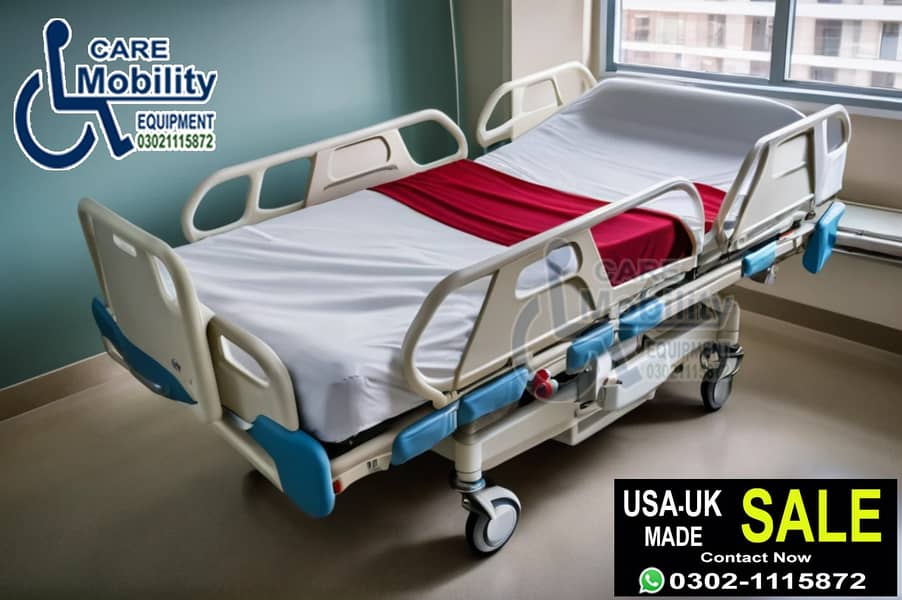 UK Import Patient Bed ICU Bed Hospital Bed Electric Bed Medical Bed 3