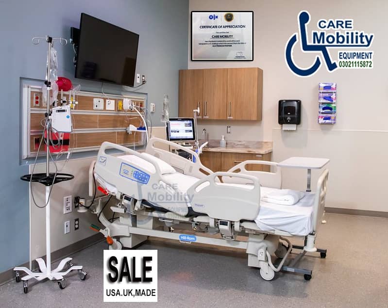 UK Import Patient Bed ICU Bed Hospital Bed Electric Bed Medical Bed 5