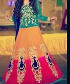 vibrant ghaghra choli