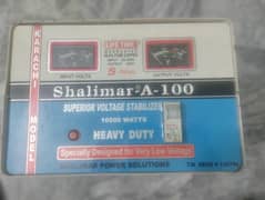 Shalimar- A- 100 Voltage Stabilizer 10000 Watts